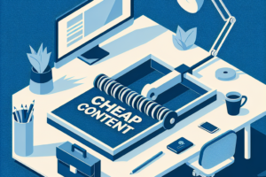 La trampa del contenido barato en las empresas